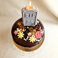 R.I.P. Youth taart (met kaars)