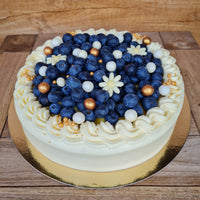 Blueberry Passion verjaardagstaart – Het Gouden Punt Diepenbeek