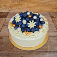 Blueberry Passion verjaardagstaart – Het Gouden Punt Diepenbeek