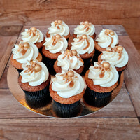 Banaan & Toffee cupcakes (12ST)