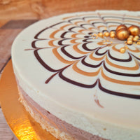 Kaastaart Chocolade Karamel