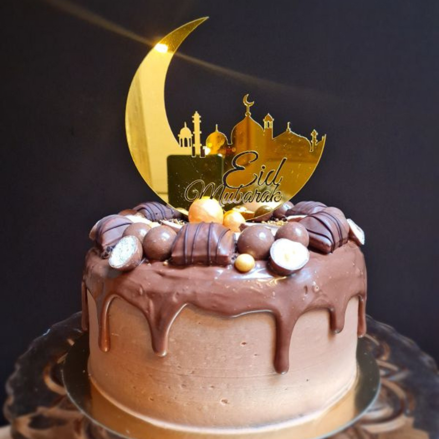 Eid Mubarak Caketopper