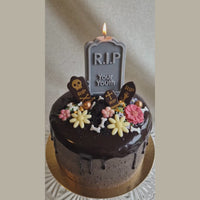 R.I.P. Youth taart (met kaars)