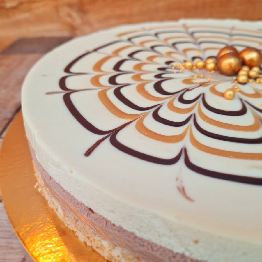 Kaastaart Chocolade Karamel