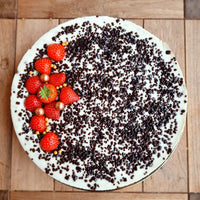 Kaastaart Stracciatella Aardbei